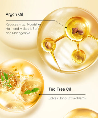 PURC 300ML Biotin Hair Shampoo Scalp Cleaning Nourishing Strengthen Roots Shampoos Hair Care Products for All Hair Types