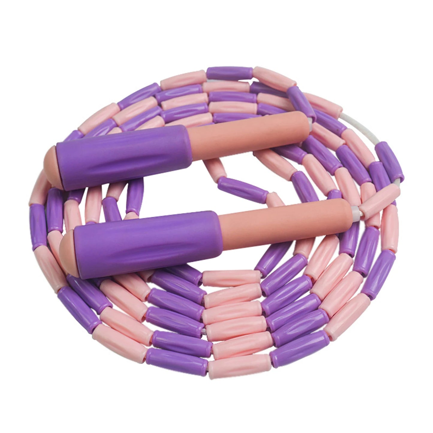 Jump Rope With Segmented Sleeve Adjustable Length For Kids Not Easy To Tangle