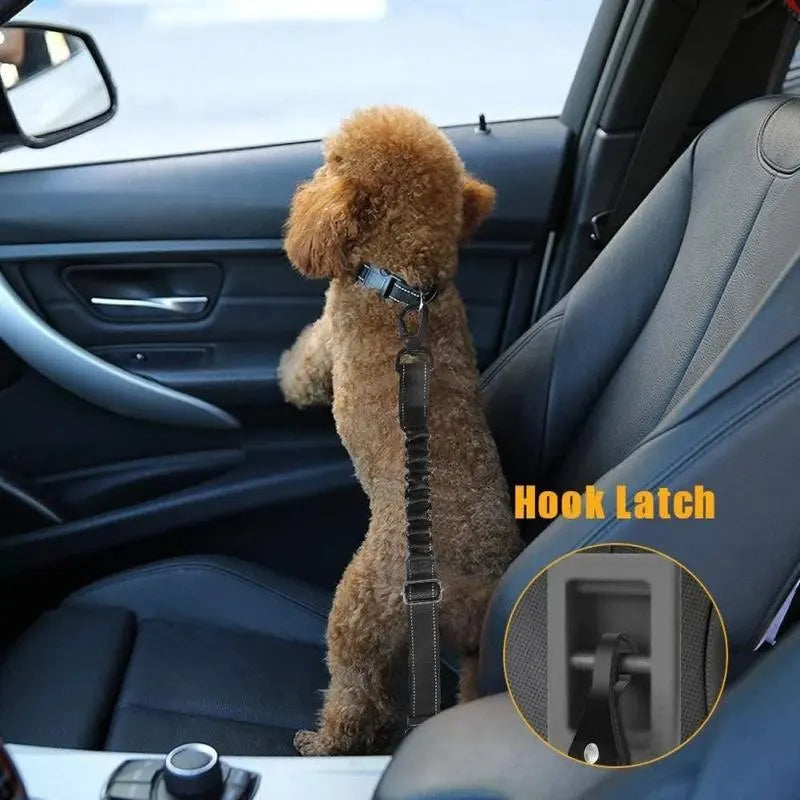 Adjustable Pet Dog Car Seat Belt Safety Leash Vehicle Belts Reflective Nylon Rope Harness Dog Accessories for Small Large Dogs