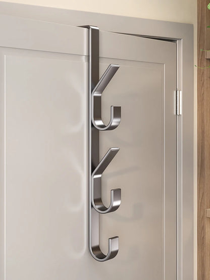 Easy Installation Door Hook-Strong Metal Coat Rack, Suitable for Clothes, Hats and Bags-Space Saving Design, Suitable for Bedroo