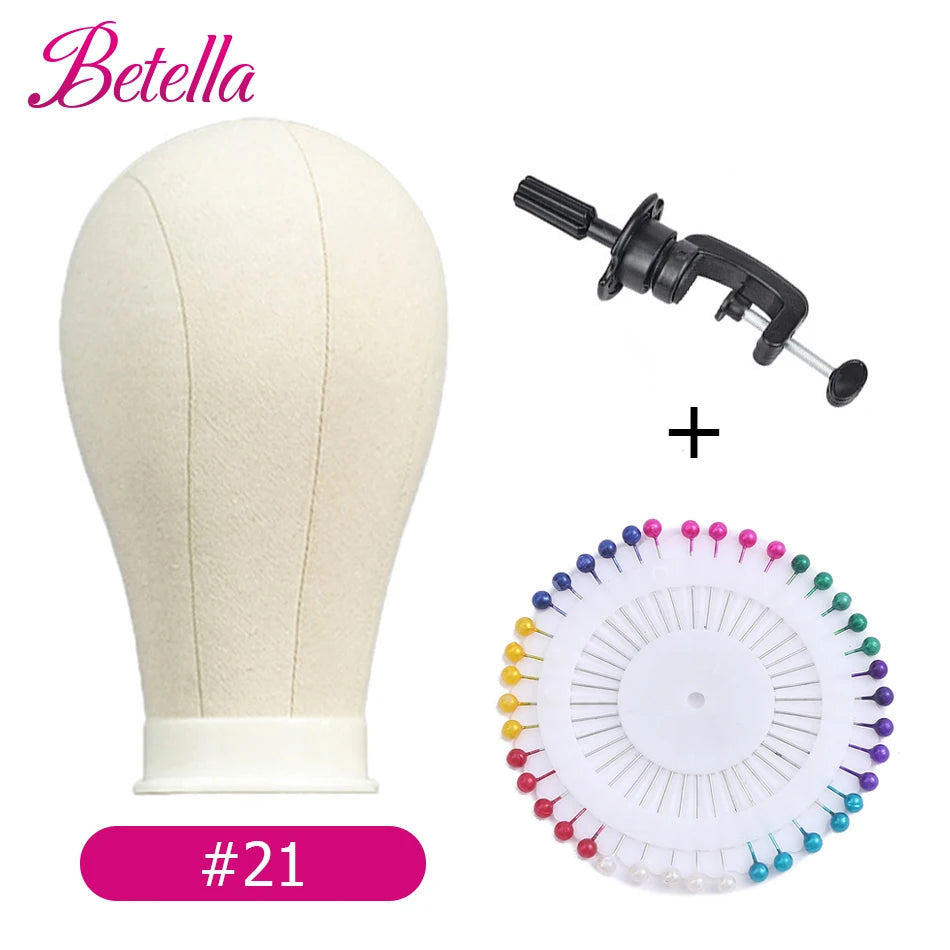 Canvas Block Head Kit Training Mannequin Wig Head Display Styling Mannequin Manikin Head Wig Stand wig head Stand