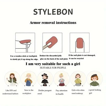 10Pcs Yellow Handmade Press-On Nails with Bee&Floral Relief Designs French False Nails Perfect for Spring&Everyday Stylish Wear