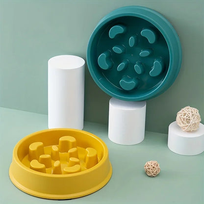 Non-slip slow Feeder Pet Bowl prevents choking and promotes healthy eat habits for Dogs and Cats Dog food bowls Pet rice bowls