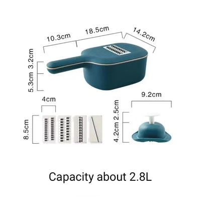 Vegetable Cutter Kitchen Accessories Mandoline Slicer Fruit Cutter Potato Peeler Carrot Cheese Grater Vegetable Slicer Kitchen