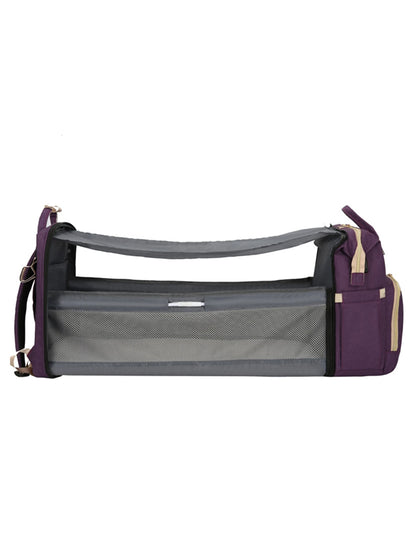 Portable Baby Folding Bed Mommy Bag Folding Mosquito Net Multifunctional Outgoing Portable Mother and Baby Backpack Large Capaci