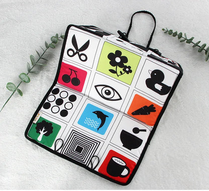 Baby Mirror Tummy Time Toys Black And White For Babies Montessori Development Crawl Toys Contrast Newborn Baby Activity Mirror