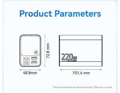 27000mAh Power Bank 100W PD QC3.0 Fast Charging External Spare Battery For iPhone 15 14 13 12 Xiaomi Macbook Air Laptop