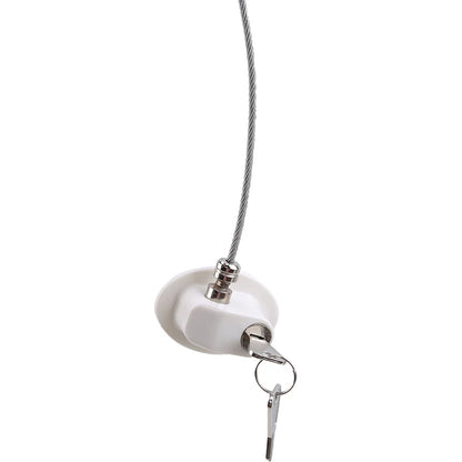 1PC Baby Safety Shifting Door Lock Refrigerator Door Lock With Key Fridge Freezer Child Proof Children Safety Lock Cabinet Lock