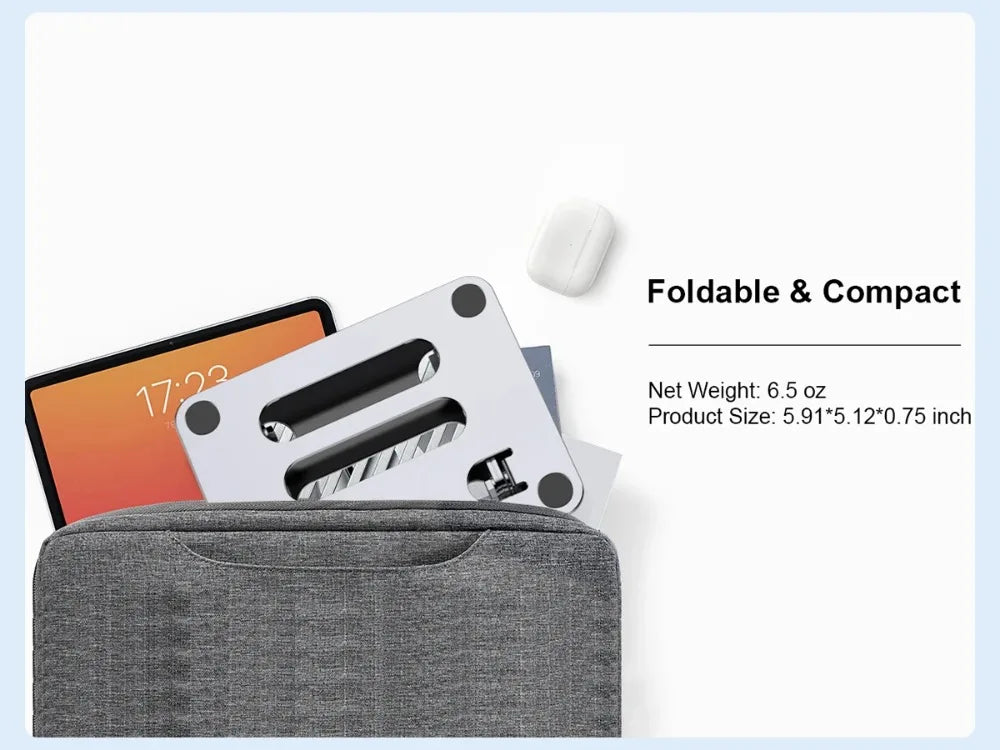 laptop stand Adjustable Mini Laptop bracke Desk Folding Stand Desktop Holder Compatible For Macbook Laptop PC Accessories