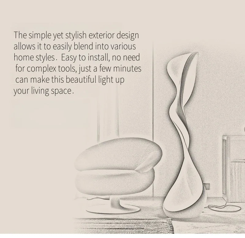 Home Decoration Floor Lamps Luxury Living Room Sofa Bedroom Bedside Tv Cabinet Hotel Floor Interior Lustre Modern LED Art Light