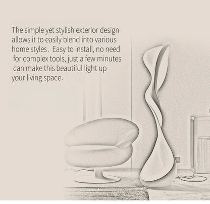 Home Decoration Floor Lamps Luxury Living Room Sofa Bedroom Bedside Tv Cabinet Hotel Floor Interior Lustre Modern LED Art Light