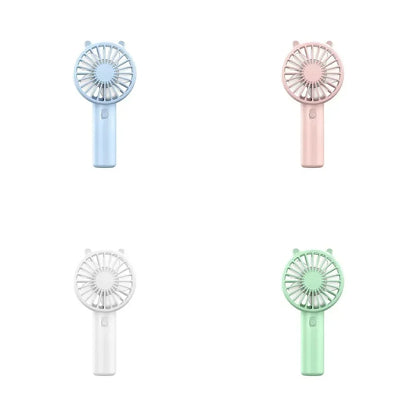 Mini Portable Cooling Fan Handheld Fan Small USB Rechargeable Eyelash Eyelash Mute Cooler Handheld Fan USB Rechargeable Desk