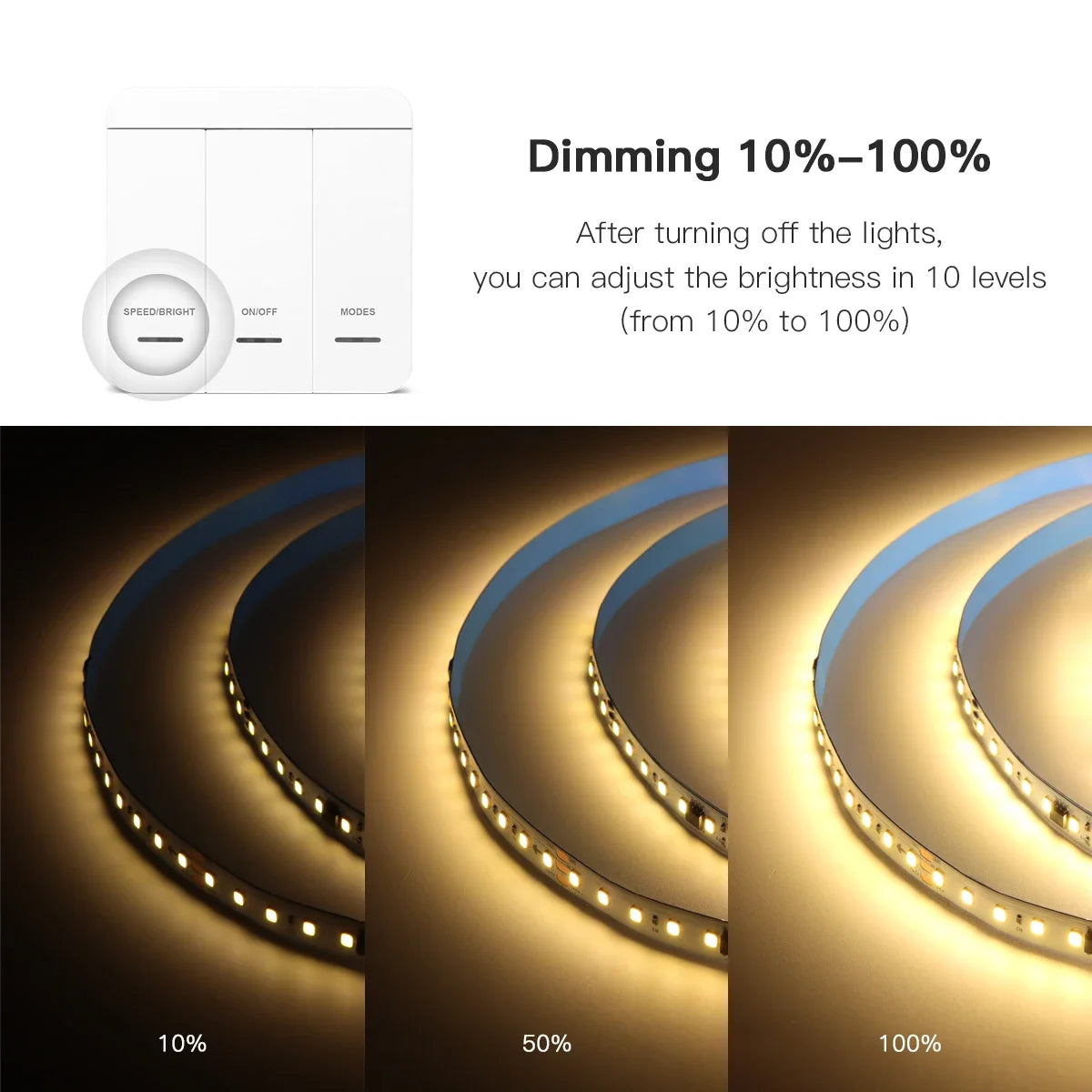 Smart WS2811 IC LED Strip Light Horse Running Chasing Effect Individual Pixel LED Addressable Control With Remote Panel Switch