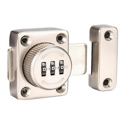 No-Punch Combination Door Cabinet Locks No Keys Needed Children Safety Enhanced Security for Home Interior Doors Entry Gate