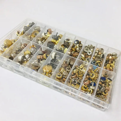 160pcs/Box Watch  Spare Parts, Silver Bronze Copper Assorted Watch