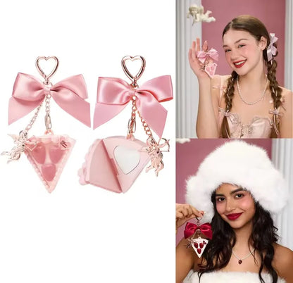 Flower Knows Strawberry Cupid Collection Solid Perfume Balm Pendant Perfumes Convenient On-the-Go