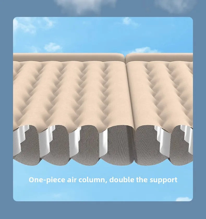 Airbed Household Outdoor Single Double Air Bed Thickened Folding Inflatable Convenient Mattress Sleep Rest for Car SUV Travel