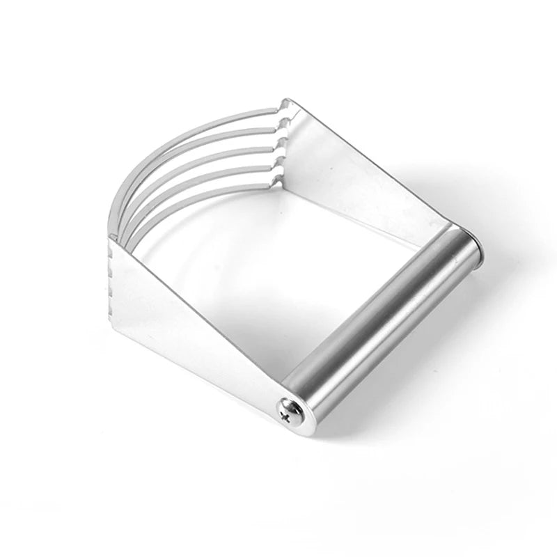 Stainless Steel Dough Blender Manual 5 Blades Flour Mixer Professional Pastry Cutter Dough Blender Kitchen Baking Butter Tool