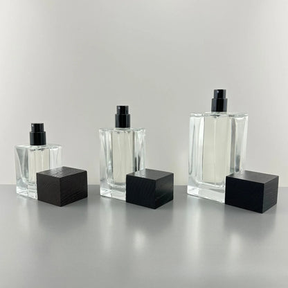 Perfume Container Bottle Cosmetics Bottled Crystal White Glass Bottles and Finely Sprayed in Bottles Perfumes