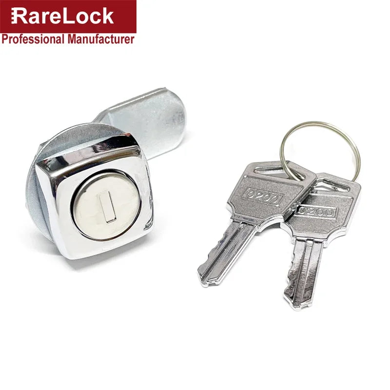 Round Cabinet Cam Lock Waterproof for Home Drawer Strorage-box GYM Locker Hardware Rarelock MMS500 G