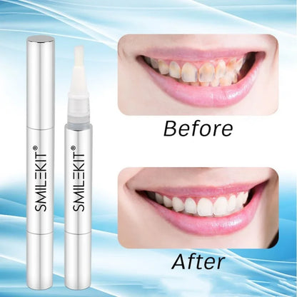 Dental Teeth Whitening Kit Mini 16 LED Cold Light  Tooth Whitener Bleaching Pen Oral Tray Device Set