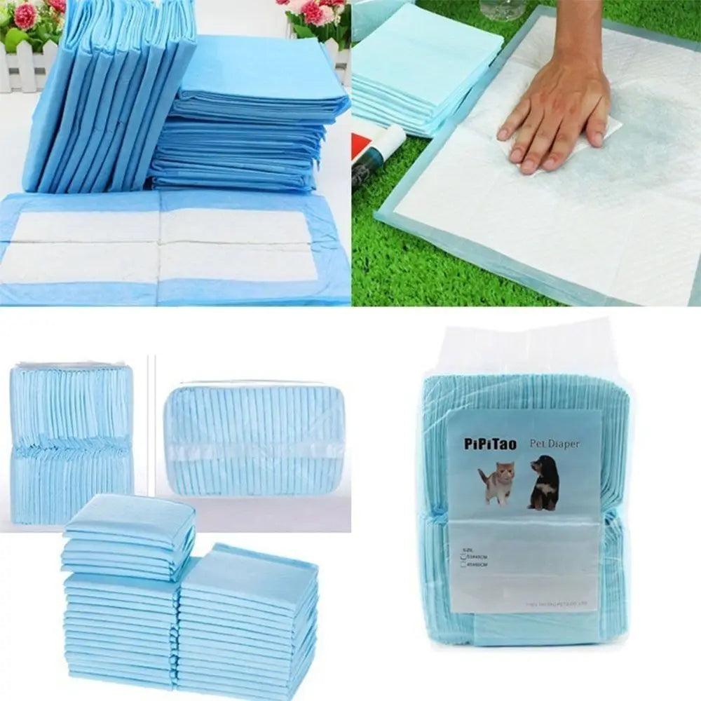 Disposable Indoor Small Toilet Pets Puppy 20 Pieces Dog Absorbent Diapers Mat Pee Pads
