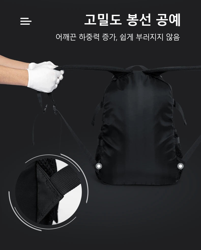 Laptop Backpack for Men, Light Weight Casual Daypack, Large Space Waterproof Travel Backpack, School Bookbag for Teenage