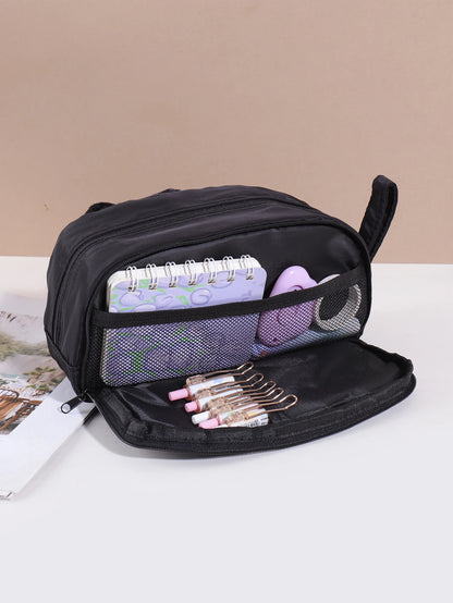 1 pc pencil case in the shape of a cute animal, cartoon-style, stylish and portable school supplies, back-to-school essentials