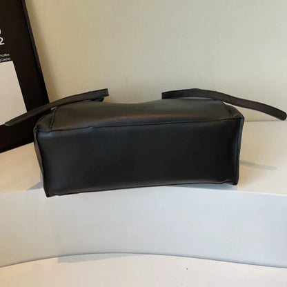 Big Shoulder Hand Commuting Bags for Women Large Capacity Drawstring Bucket Shopping Totes Top-Handle Bag 2025 Latest Handbags