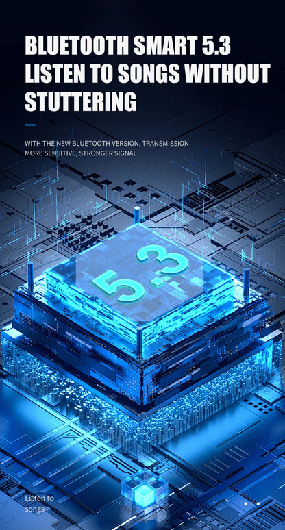 USB Bluetooth 5.3 Audio Receiver Adapter Wireless Stereo Music 3.5mm AUX R/L RCA Support U-Disk Playback For Desktop Speaker Amp