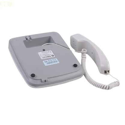 U75B C168 Office Telephone Hotel Fixed Line Phone No Need Battery Double Interfaces Corded Telephone 24 Selectable Ringtones