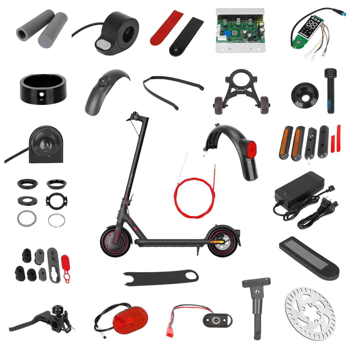 Xiaomi 4Pro Scooter Parts Various Repair Spare Parts For 4Pro MI4 Pro Electric Scooter Replacement Aceesoories Parts