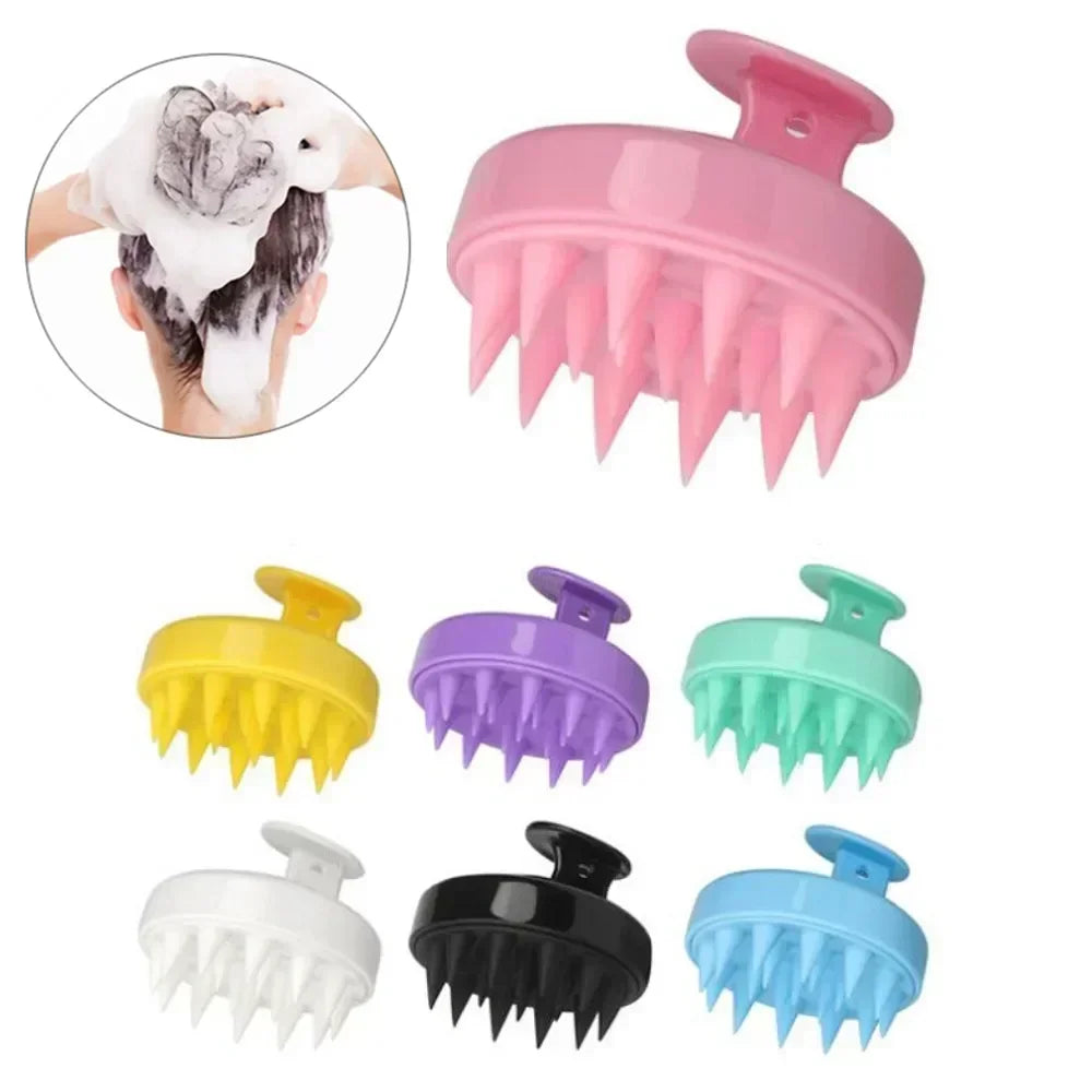 Head Cleansing and Massage Wet and Dry Scalp Massage Brush Soft Massage Cushioned Airbag Non-invasive Scalp Deep Conditioning