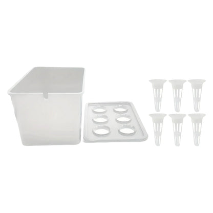Hydroponic System Growing Box Hydroponic Grow Set with Seedling Cups for Propagation Plants Vegetable & Fruit