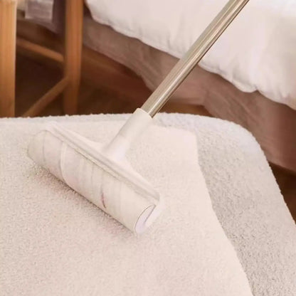 Clothes Bed Lint Remover Tool Large Cleaning Lint Roller With Long Handle For Car Seats Removes lint From Clothes