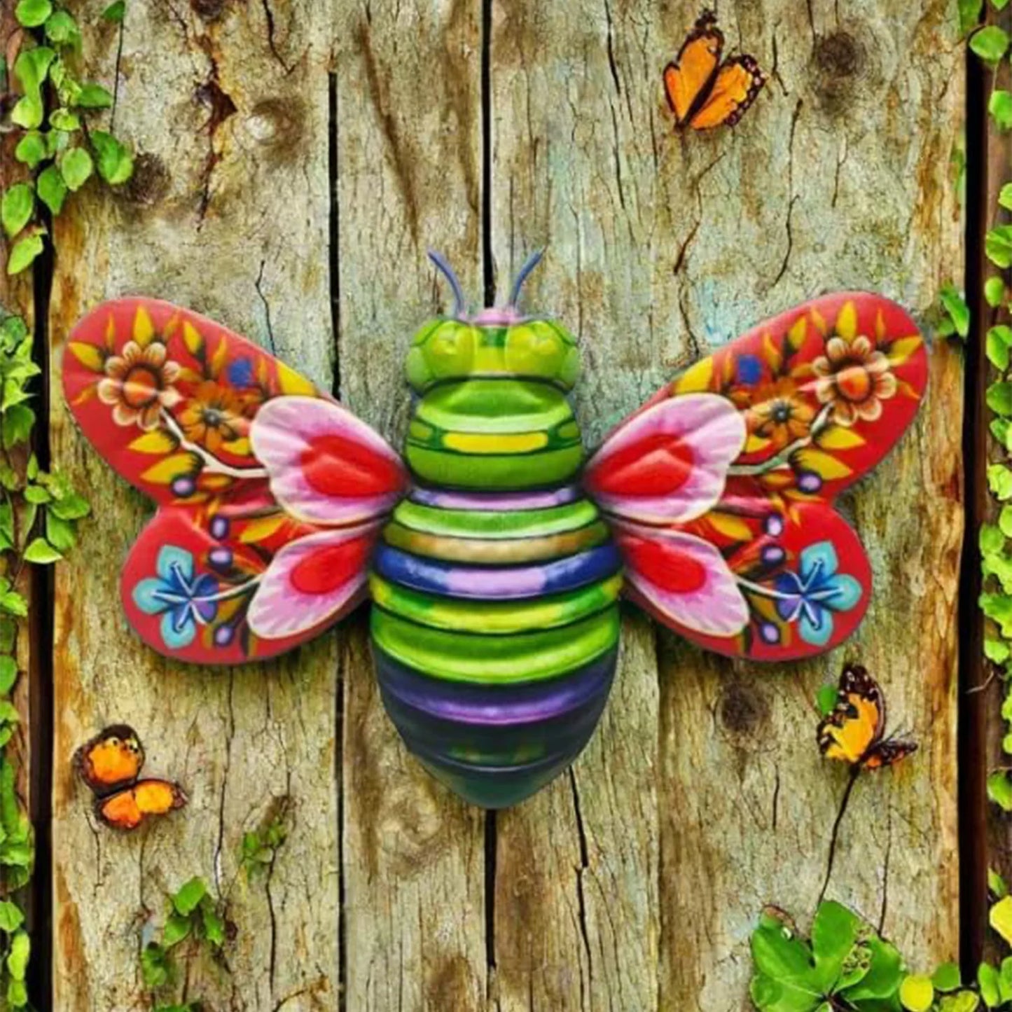 Wall Hanging Art  3D Sculpture Wall Art  Sculpture Ornament for Living Room Garden Bedroom