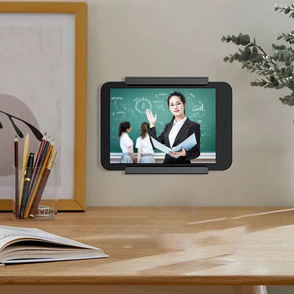 Universal Wall Mounted Tablet Stand Holder Wall Mount Bracket Stabilizer Kitchen Tablet Holder For All Tablet Phones Accessories