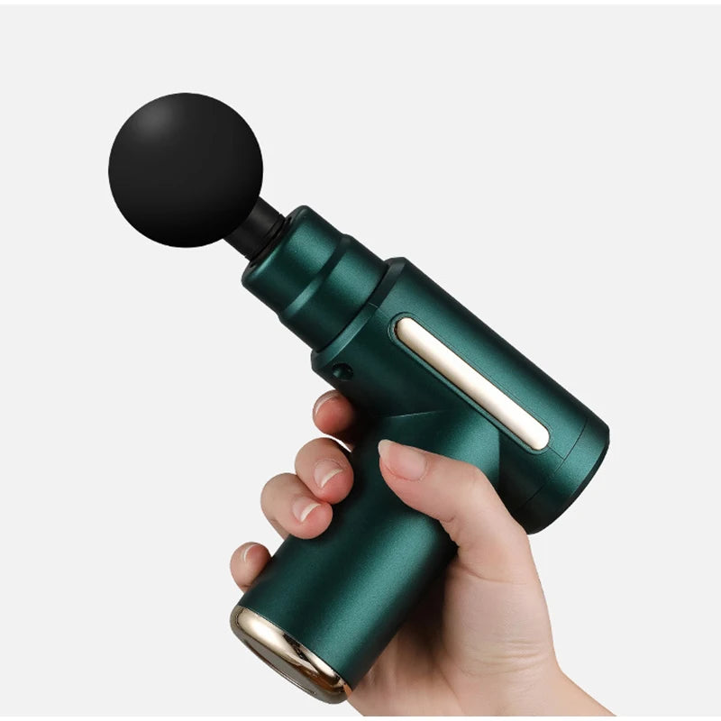 Portable Fascia Gun Deep Tissue Massage Mini Lightweight and Adjustable Speed Massage Equipment Suitable for the Whole Body