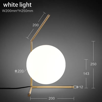 Nordic Creative Ins Style Internet Celebrity Douyin Decorative Lamp Reading Desk Study Modern and Simple Bedroom Bedside Lamp