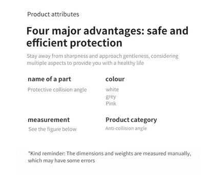 Baby corner protector Children's safety furniture anti-collision protector table corner edge protective sleeve protection strip