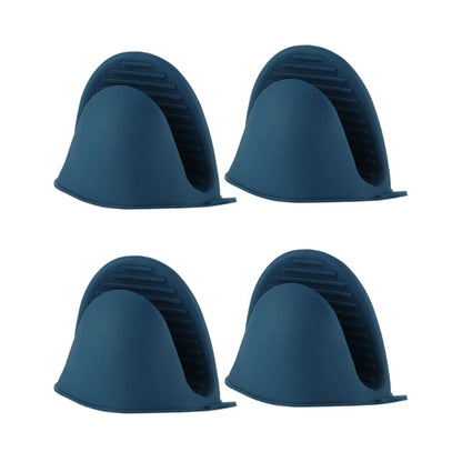 Oven Mitts Rubber Oven Mitts Silicone Potholders Mini Oven Mitts Kitchen Mittens Pinch Mitts for Kitchen Cooking Baking Gloves