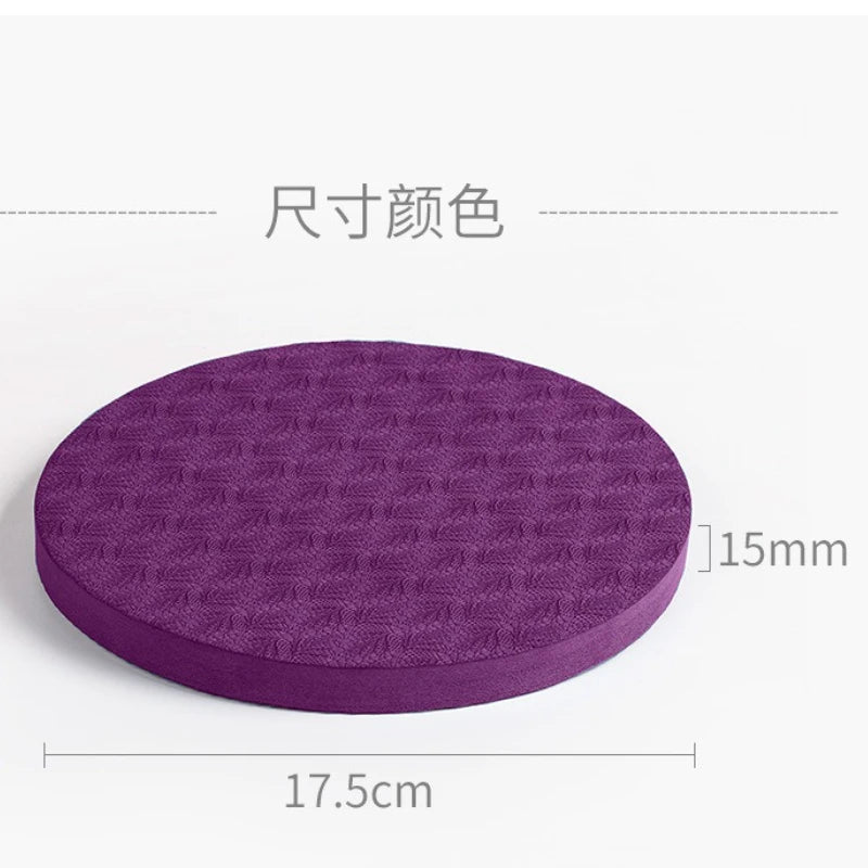 Yoga Knee Pads 2 Pack, Yoga Knee Cushion Thick Exercise Pads for Knees Elbows Wrist Hands Head Foam Pilates Kneeling Pad