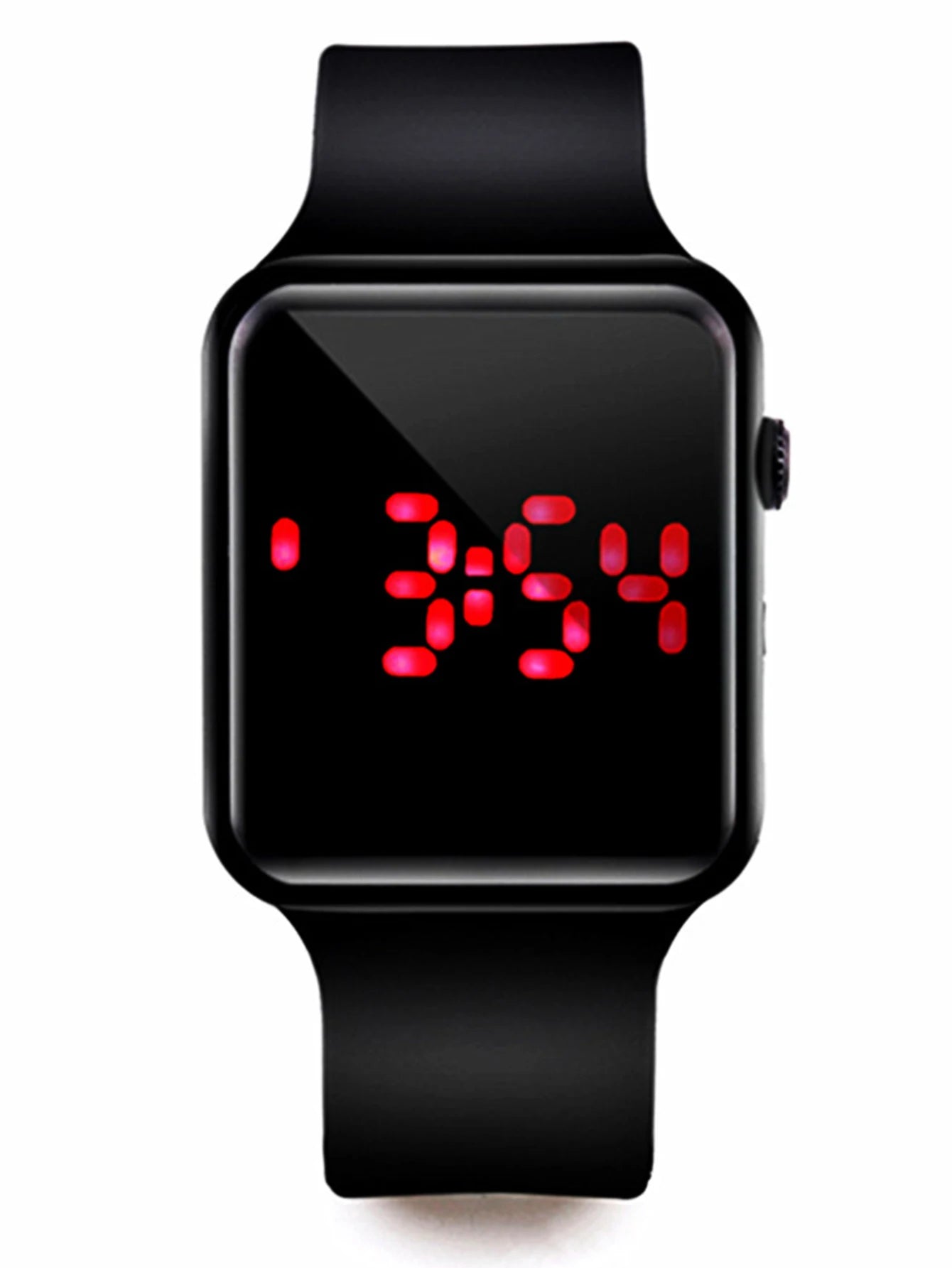 Leisure simple silicone men's electronic watch selected electronic watch gift