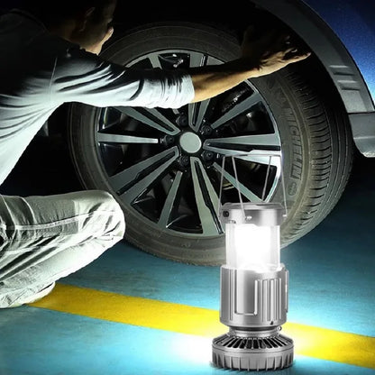 Camping, outdoor charging, horse light, solar fan, multifunctional emergency light, hanging lantern, emergency tent