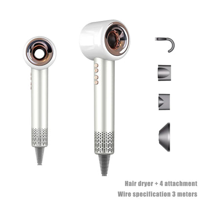 Professional Hair Dryer Super Hair Dryer 220V Leafless Hair dryers Home Curling Iron Salon Hair Styler Blow Drier