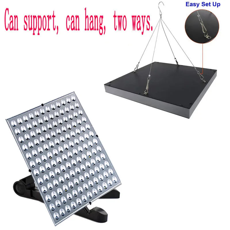 LED red panel light facial anti-aging skin care beauty 144 LED light body physiotherapy tools yoga relaxation lamp