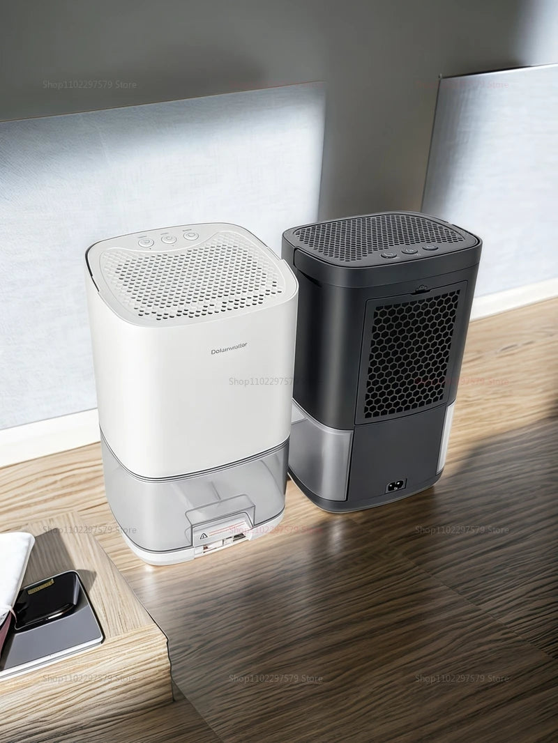 Smart Air Purifier Dehumidifier Mini Quiet Dryer for Home Office Kitchen Room Deodorizer EUUS PlugPortable Small Humidifier