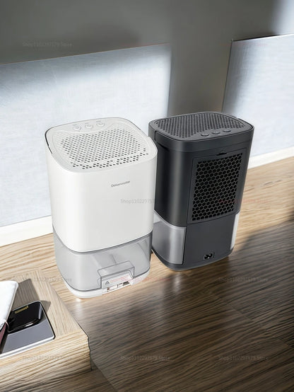 Smart Air Purifier Dehumidifier Mini Quiet Dryer for Home Office Kitchen Room Deodorizer EUUS PlugPortable Small Humidifier