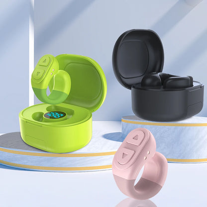 TikTok Scrolling Ring Camera Remote Wireless Charging Case for iPhone iPad Android Phones Easy Video Recording