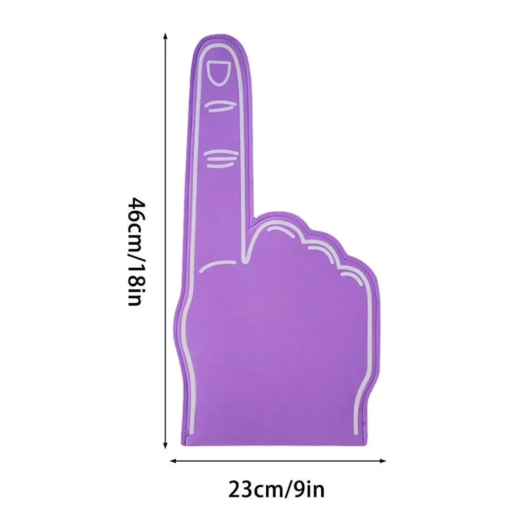 Foam Finger Universal Large Foam Hand Sports Cheerleading Props Sports Favors Cheering Palm Party Props Finger for Sports Events